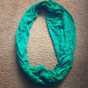 Green scarf